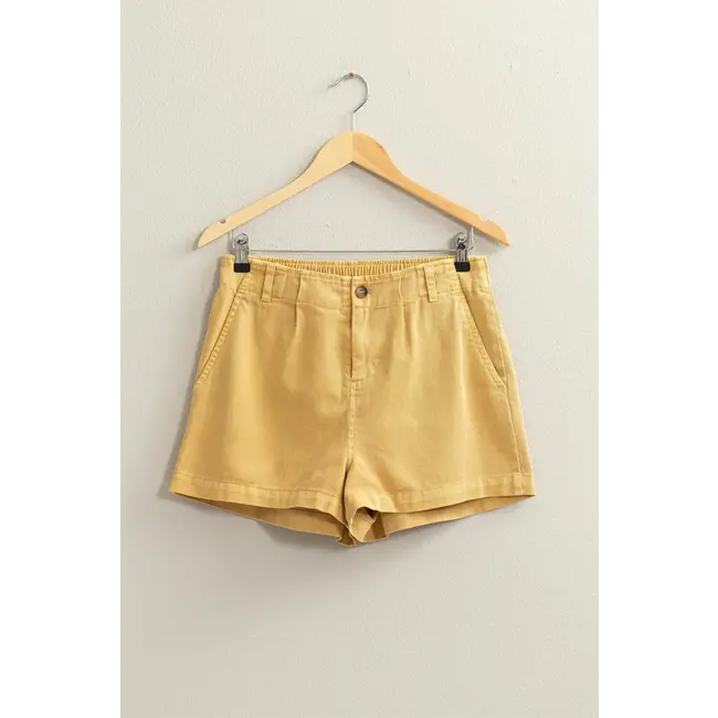 Double Zero Double Zero High Waist Shorts (DZ24A297)