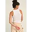 Double Zero Double Zero Ribbed Sweater Tank Top (DZ24E460)