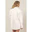 Double Zero Double Zero Oversized Cotton Button-Up Shirt (DZ24F701)