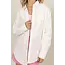Double Zero Double Zero Oversized Cotton Button-Up Shirt (DZ24F701)