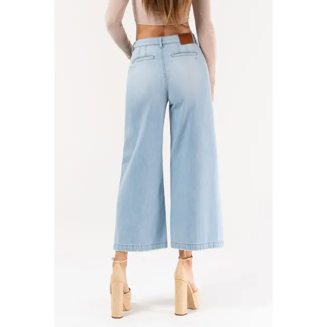 Hidden Hidden Nori Cropped Wide Leg Trouser (HD9204C)