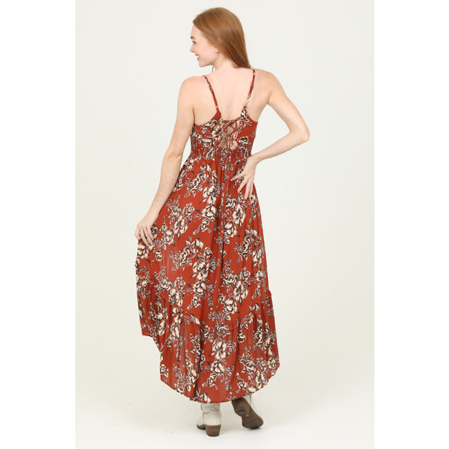 Angie Angie Spag Strap Sweetheart Dress (C4729)