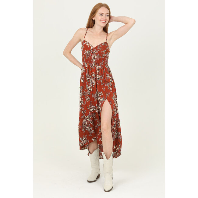 Angie Angie Spag Strap Sweetheart Dress (C4729)