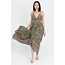 Angie Angie Twist Front Keyhole Spag Strap Dress (C4921)