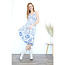 Angie Twist Front Maxi Dress (F4J10)
