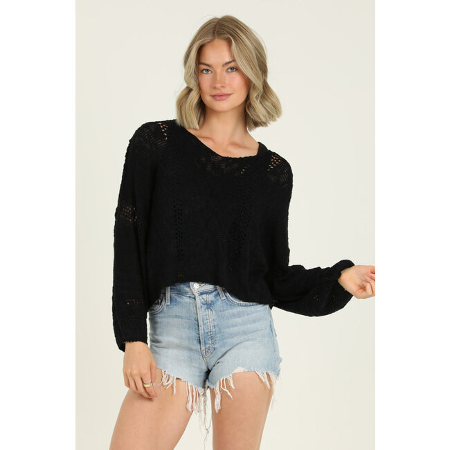 Angie Angie Crop Pullover (XHE55)