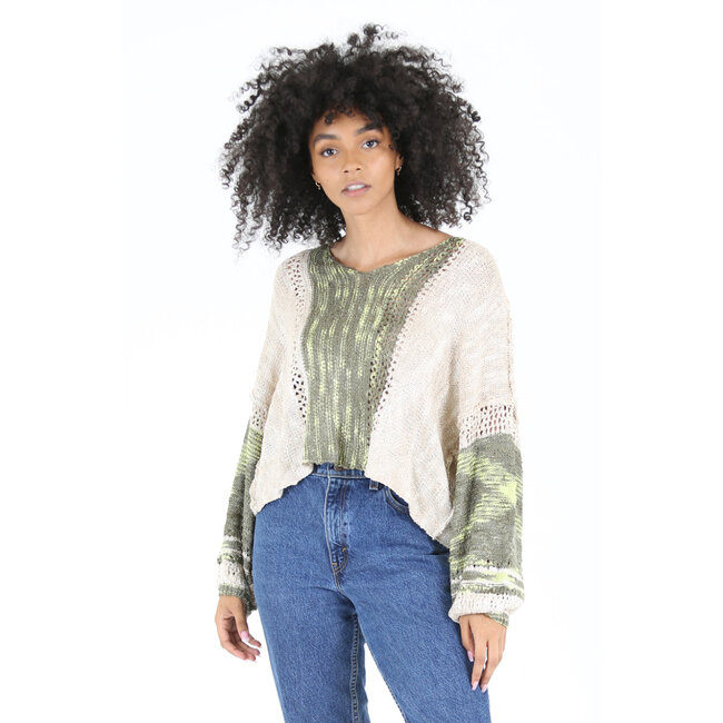 Angie Crop Pullover (XHE55)