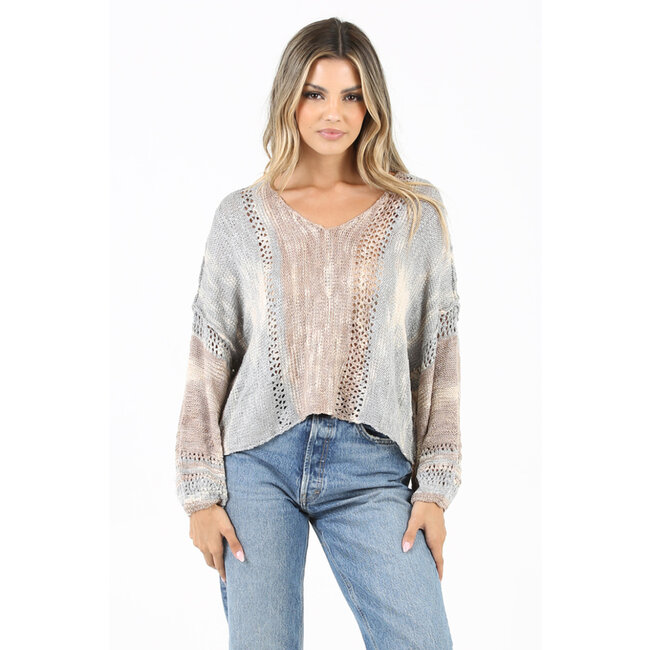 Angie Angie Crop Pullover (XHE55)