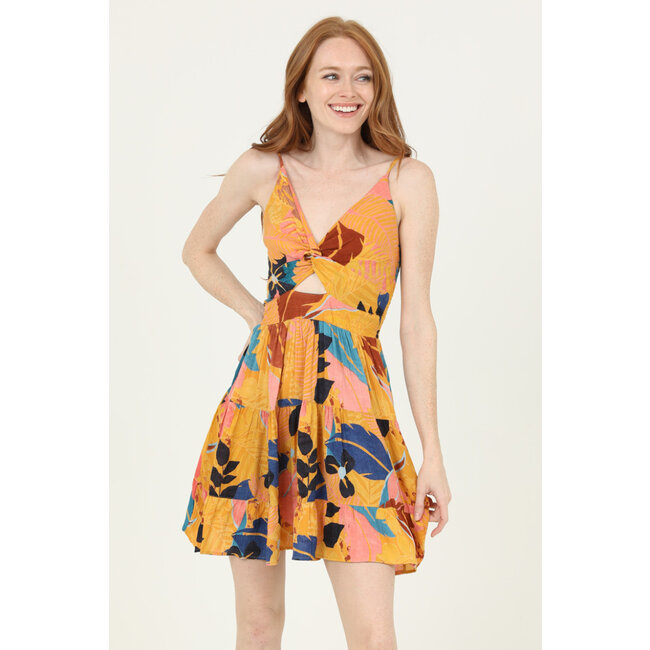 Angie Angie Keyhole Short Dress (C4143)