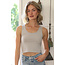 Angie Cotton Spandex Knit Tank Top (X2DQ2)
