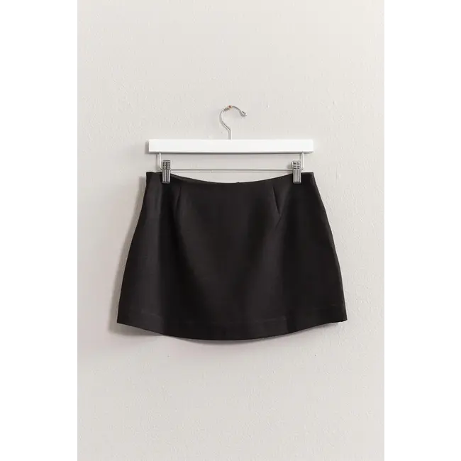 HYFVE Hyfve Asymmetrical Wrap Mini Skort HF24E523)