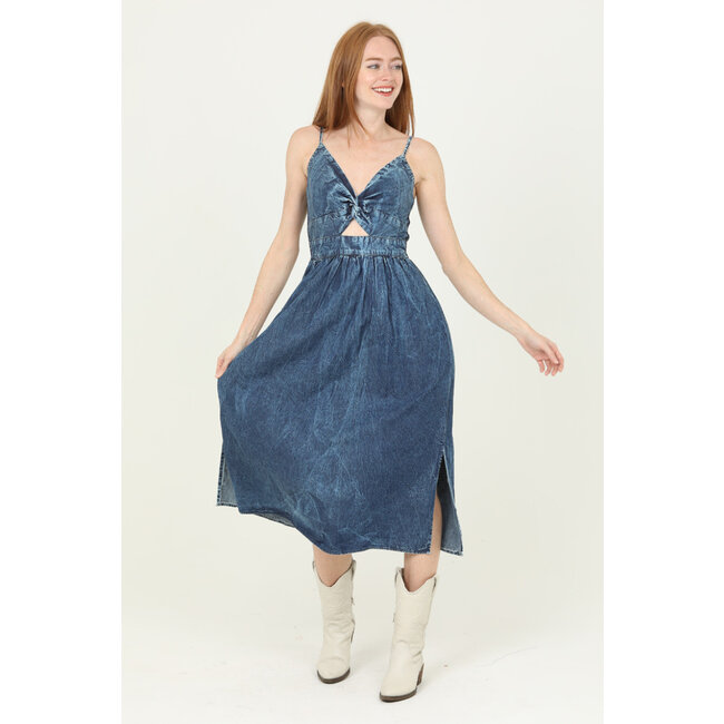 Angie Twist Front Maxi Dress (F4J10) - Creations Boutique Angie Twist Front Maxi Dress (F4J10) - Creations Boutique