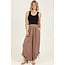 Angie Angie Cinched Side Leg Wide Pants (B3710)