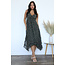 Angie Angie Hanky Hem Maxi Dress (C4896)