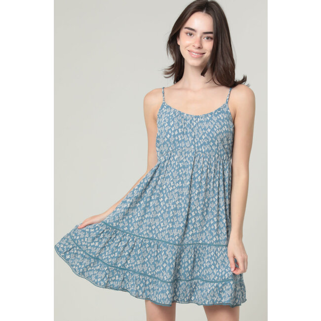 Angie Angie Tie Back Spaghetti Strap Dress (C4E77)