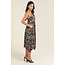 Angie Angie Midi Dress w/ Twist Front (C4G52)