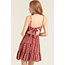 Angie Angie V-Neck Dress with EMB (C4G70)