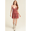 Angie Angie V-Neck Dress with EMB (C4G70)