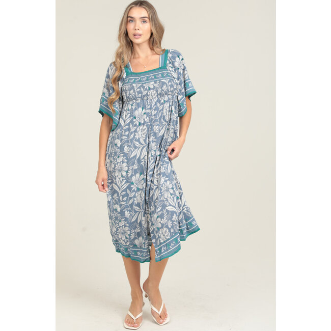 Angie Angie Printed Dress (C4B76)