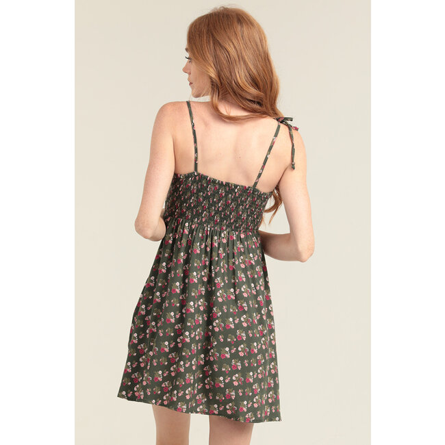 Angie Angie Tie Strap Dress w/ Pockets (C4F61)