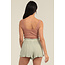 Angie Angie Self Belt Shorts (25Q77)
