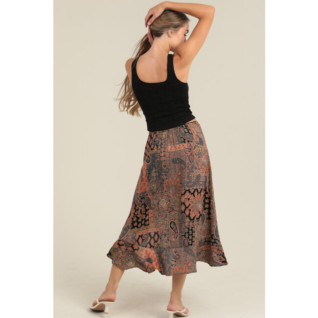 Angie Skirt with Ruffle (B6E89)