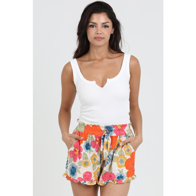 Angie Angie Drawstring Short (25Q77)