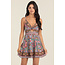 Angie Angie Keyhole Short Dress (C4143)