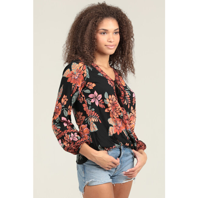 Angie ANGIE WRAP TOP (C2D66)