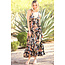 Angie Angie V Neck Maxi with Tie Back Dress(F4F72)