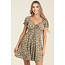 Angie Angie Sweetheart Neckline Short Dress (C4954)
