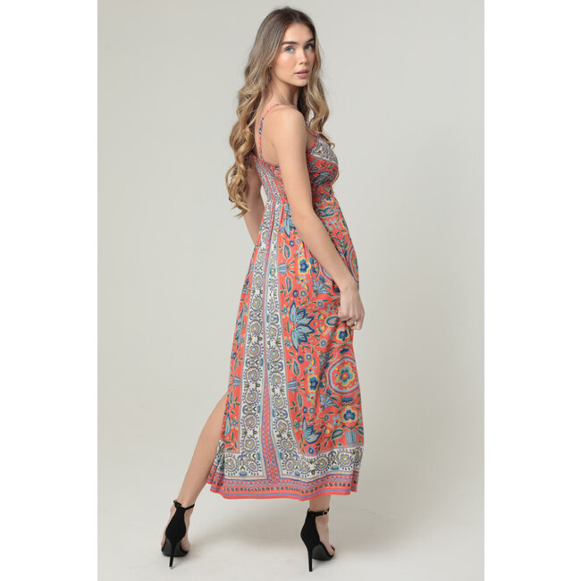 Angie Angie Smock Top Maxi Dress (C4E79)