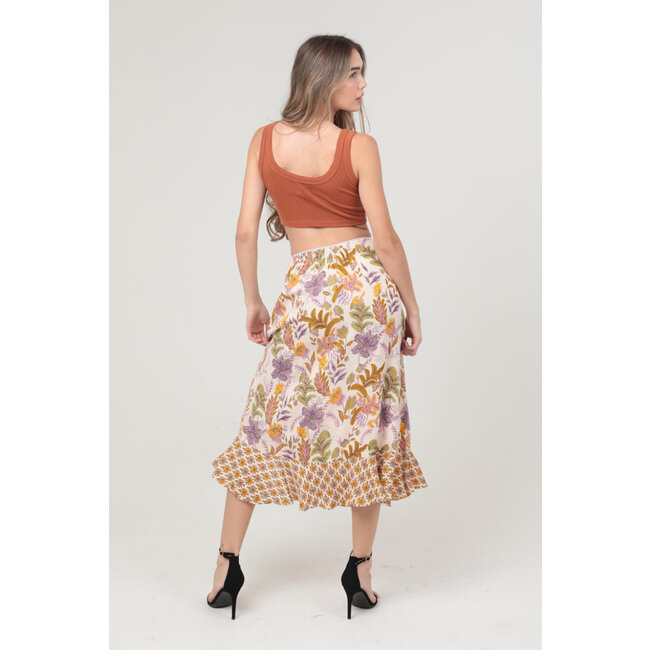 Angie Skirt with Ruffle (B6E89)