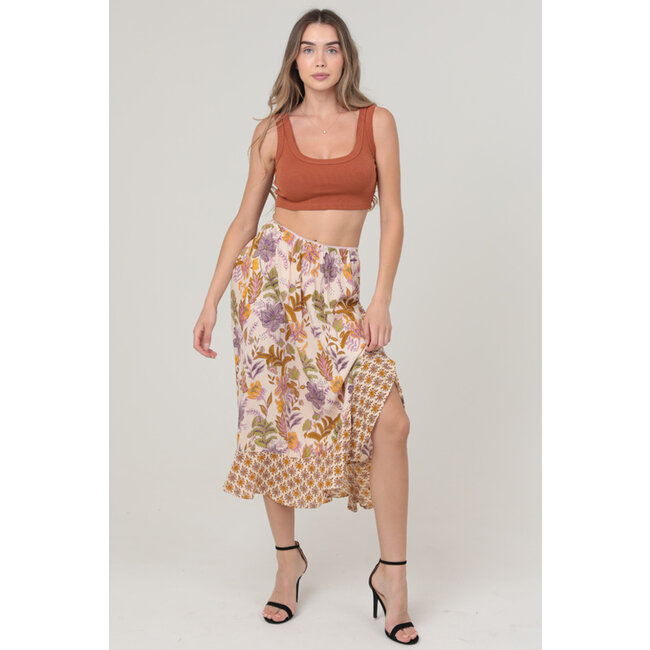 Angie Skirt with Ruffle (B6E89)
