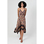 Angie Angie Twist Front Keyhole Spag Strap Dress (C4921)