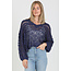 Angie Angie Open Knit Pullover V-Neck (XHS52)
