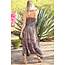 Angie Angie Tiered Scarf Cut Midi Keyhole (F4L24)