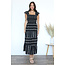Angie Angie Smocked Midi Dress (H4318)