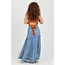 Angie Angie Maxi Skirt w/ Eyelets and High Slit SWDOT (26P74)