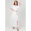 Angie Double Slit Maxi Skirt (B6A55)