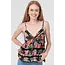 Angie Angie V-Neck Lace Trim Tank Top (C2C99)