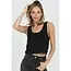 Angie Cotton Spandex Knit Tank Top (X2DQ2)