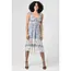 Angie CAP SLEEVE TIE BUST MIDI (C4H04)