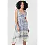 Angie CAP SLEEVE TIE BUST MIDI (C4H04)