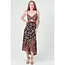 Angie Spag Strap Dress with Twist Front (C4J82)