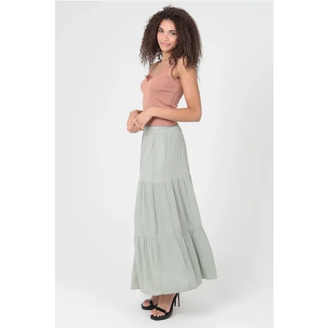 Angie Angie Maxi Skirt With Side Slits (26N20)