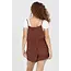 Angie Angie Spag Strap Pocket Romper (B5A50)