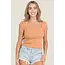 Angie Cap Slv Pointelle Top (X2EB2) ASIS