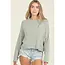 Angie Angie Slubby Knit Pullover (XHT62)