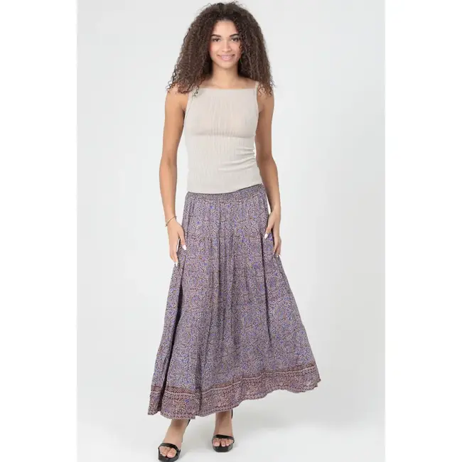 Angie Angie Tiered Skirt Smock Waist (26P57)